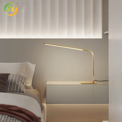 JYLIGHTING Modern Minimalist Luxury Metal Copper LED Study Reading Lights Eye Protection Lamp Bedside Lamp Night Light