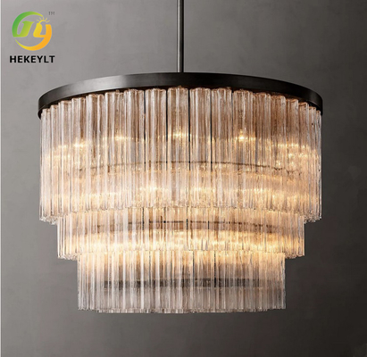 Used For Home/Hotel E12 Three-Round Modern Luxury Pendant Light
