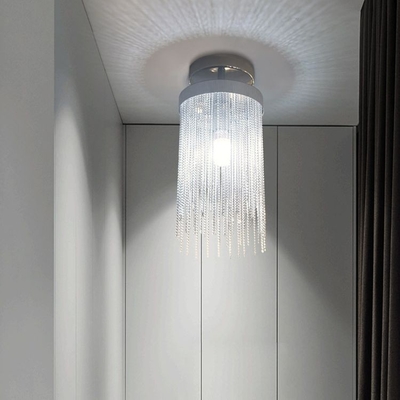 Nordic Modern Aluminum LED Tassels Dinning Room Pendant Chandeliers Kitchen Decoration