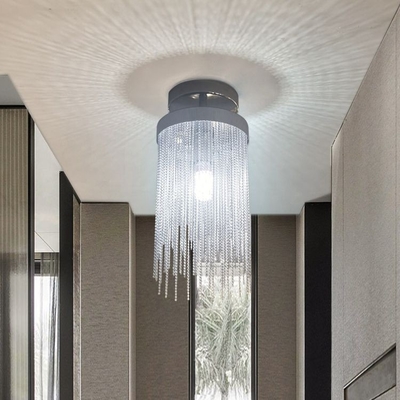 Nordic Modern Aluminum LED Tassels Dinning Room Pendant Chandeliers Kitchen Decoration