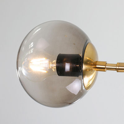 Cognac Dining Electroplating Glass Ball Pendant Light E27 Type